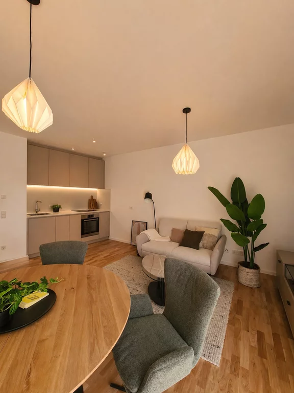 Beispiel Wohnzimmer hyggl - KI-optimiert