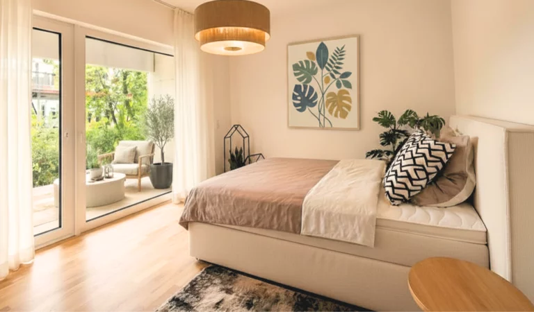 Beispiel Schlafzimmer hyggl - KI-optimiert